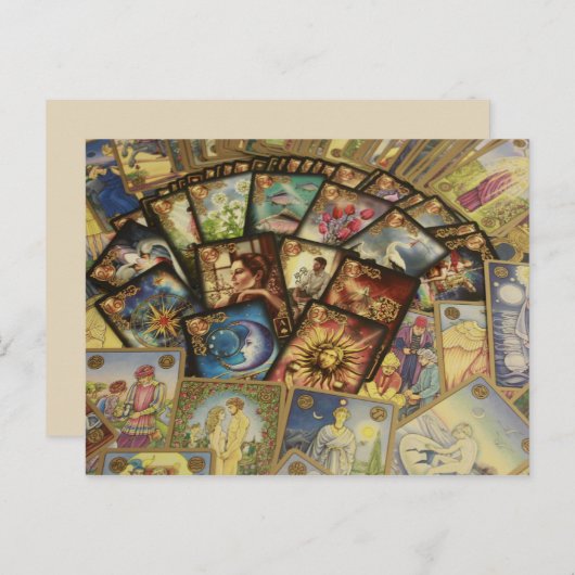 Postkarte für Tarots (Vorne/Hinten)