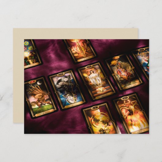Postkarte für Tarots (Vorne/Hinten)