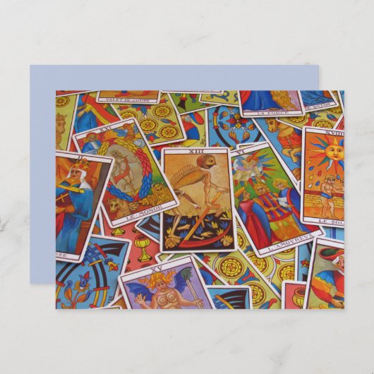 Postkarte für Tarots (Vorne/Hinten)