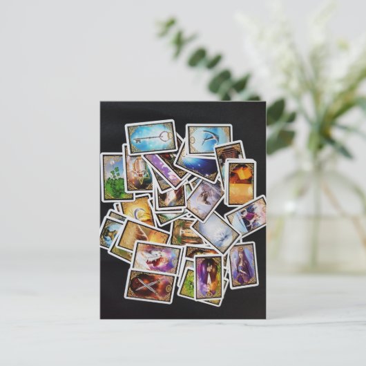 Postkarte für Tarots (Stehend Vorderseite)