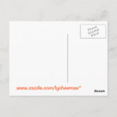 Postkarte für Tibet (Rückseite)