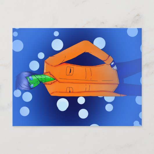 Postkarte für Tierquerschnitte (Vorderseite)