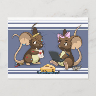 Postkarte für Transformisten