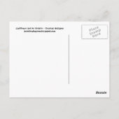 Postkarte für tropischen Urlaub (Rückseite)