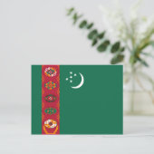 Postkarte für Turkmenistan (Stehend Vorderseite)