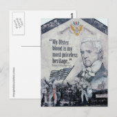 Postkarte für Ulster (Vorne/Hinten)