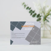 POSTKARTE FÜR UNTERNEHMEN (Stehend Vorderseite)