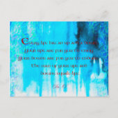 Postkarte für Ups und Downs (Vorderseite)