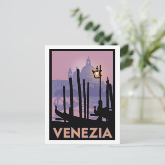 Postkarte für Venedig (Stehend Vorderseite)
