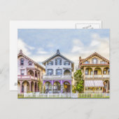 Postkarte für viktorianische Hausreihe (Vorne/Hinten)