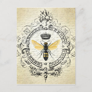 Postkarte für Vintage französische Biene