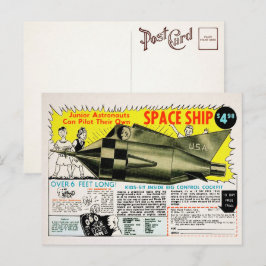 Postkarte für Vintage Postsendungen