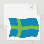 Postkarte für Votic People (Vorne/Hinten)