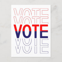 Postkarte für Wähler, Klasse Wähler Postkarte