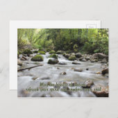 Postkarte für Waldschlamm (Vorne/Hinten)