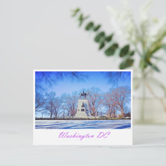 Postkarte für Washington DC (Stehend Vorderseite)