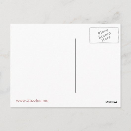 Postkarte für Web Crawlers (Rückseite)