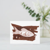 Postkarte für Weltraumfreunde (Stehend Vorderseite)