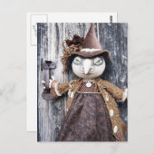 Postkarte für Willkommenswährungen (Vorne/Hinten)