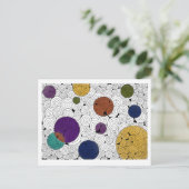 Postkarte für Wirbel und Kreise (Stehend Vorderseite)