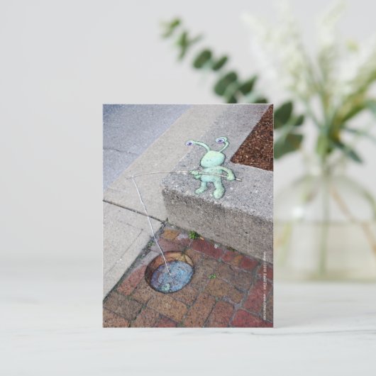 Postkarte für Ziegelfischer (Stehend Vorderseite)