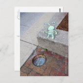 Postkarte für Ziegelfischer (Vorne/Hinten)