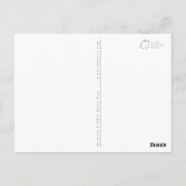 Postkarte für Ziegelfischer (Rückseite)