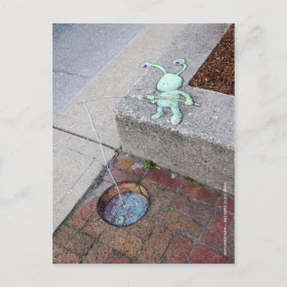 Postkarte für Ziegelfischer