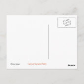 Postkarte für Zodiakarzinom (Rückseite)