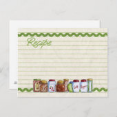 Postkarte für Zucker und Gewürz (Vorne/Hinten)