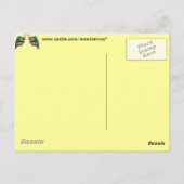 Postkarte für zwei Drachen (Rückseite)