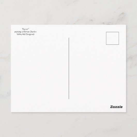 Postkarte "Fuzzer" (Rückseite)