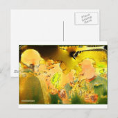 Postkarte "Gallery Opening" (Vorne/Hinten)