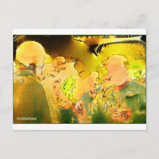 Postkarte "Gallery Opening"
