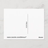 Postkarte - Gänseporträt (Rückseite)