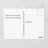 Postkarte - Gay Rainbow, seien Sie stolz auf Sie (Rückseite)