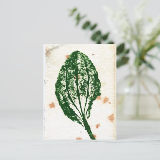 Postkarte "Gemeinsamer Planet" (Stehend Vorderseite)