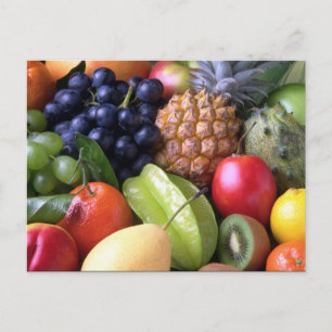Postkarte, gemischtes Obst Foto Postkarte