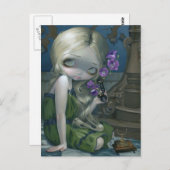 Postkarte "Geraniums" (Vorne/Hinten)