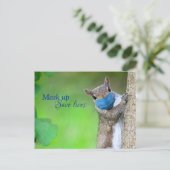 Postkarte "Gerettet Leben nachfragen" (Stehend Vorderseite)