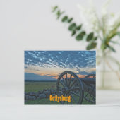 Postkarte Gettysburg-Kanonen-II (Stehend Vorderseite)