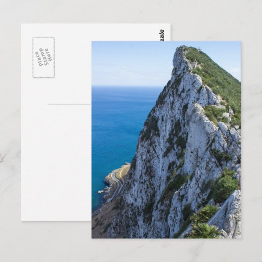 Postkarte Gibraltar (Vorne/Hinten)
