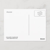 Postkarte: Giraffe Postkarte (Rückseite)