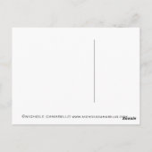 Postkarte "Girl" (Rückseite)