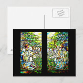 Postkarte: Glass-Louis Tiffany 13 Postkarte (Vorne/Hinten)