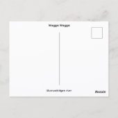 Postkarte glatte Textur (Rückseite)