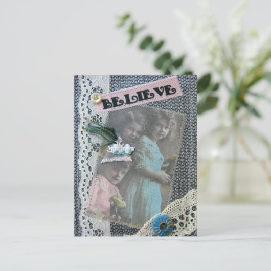 Postkarte "Glauben" (Stehend Vorderseite)