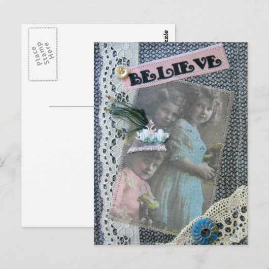 Postkarte "Glauben" (Vorne/Hinten)