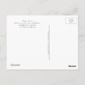 Postkarte: Glück ist das Soul Postkarte (Rückseite)