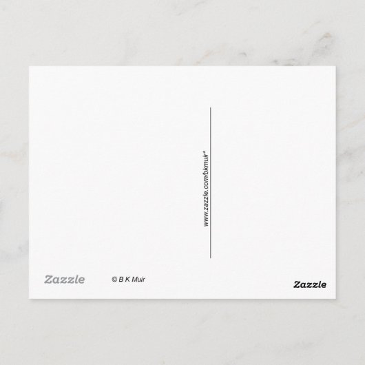 Postkarte - Golden Gate Bridge (Rückseite)